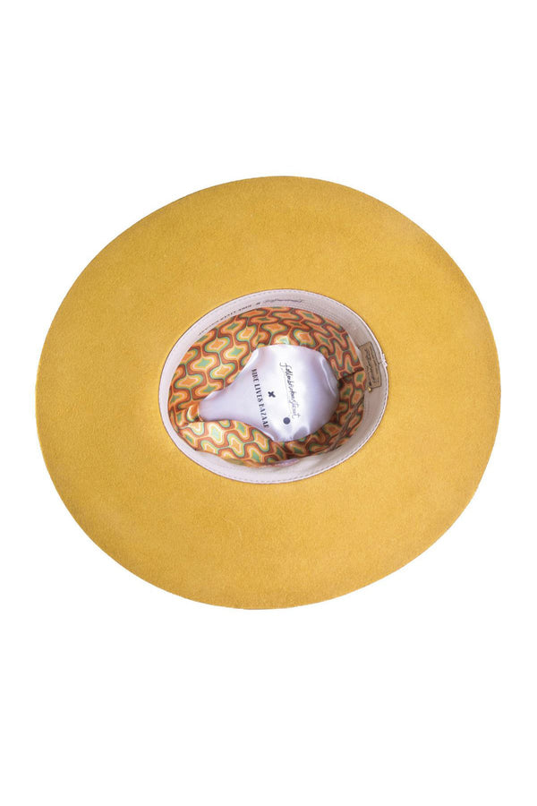 FBS X Nine Lives Felt Hat - Mustard