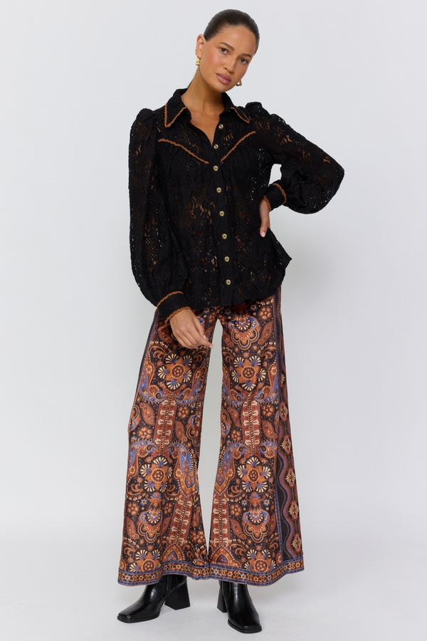 Adriana Blouse - Raven