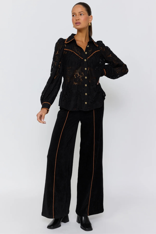Adriana Blouse - Raven