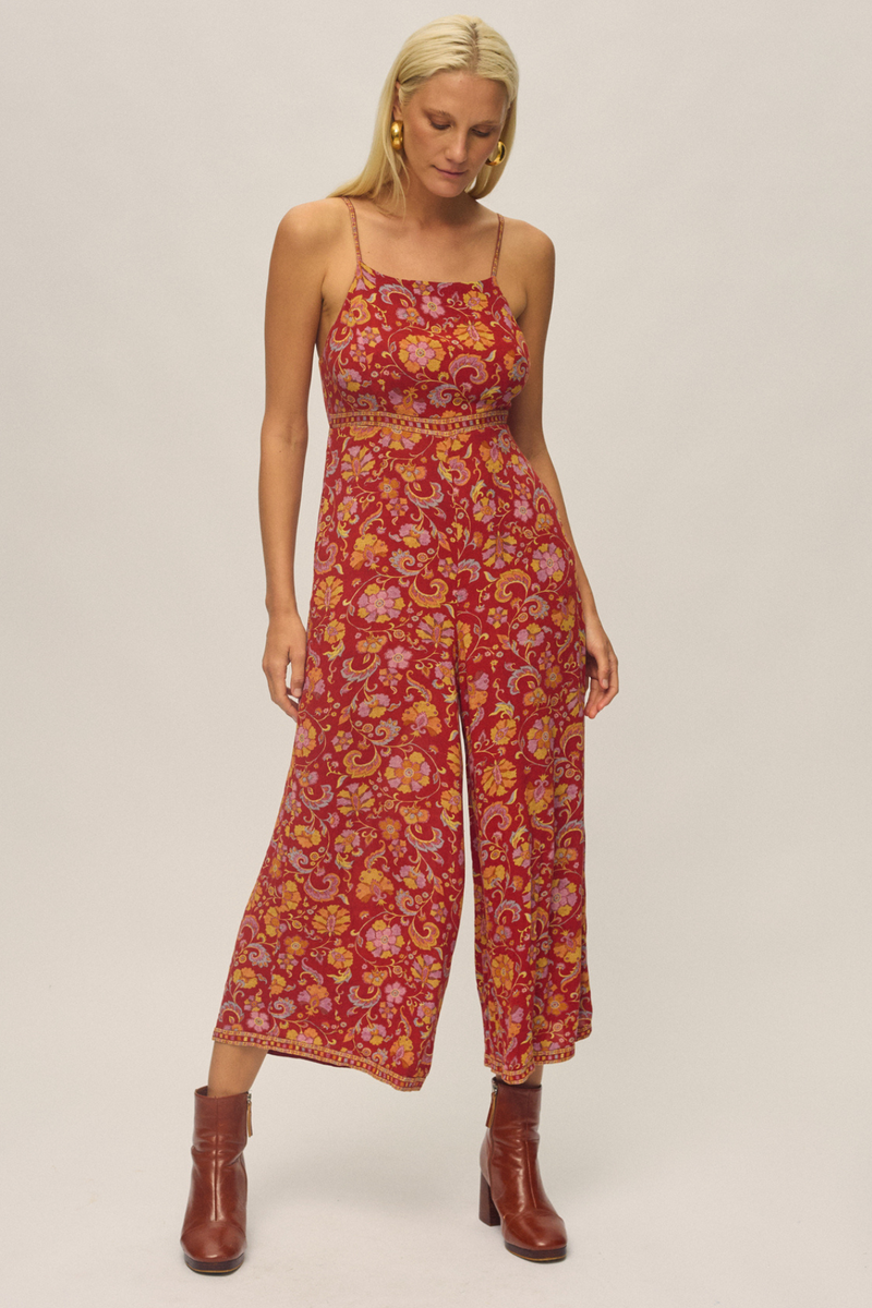 Jones Jumpsuit - Garnet