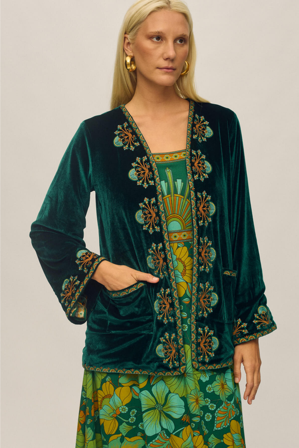 Janis Jacket - Emerald