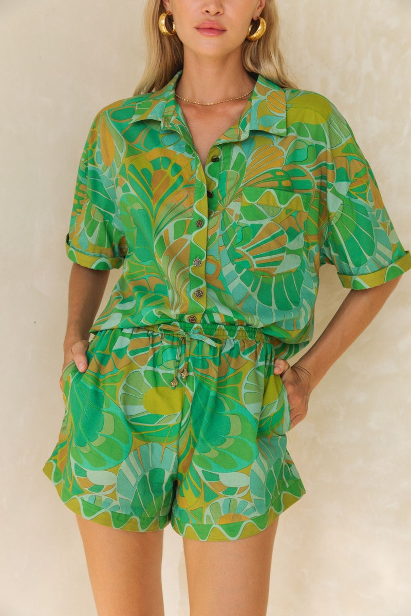 Tropic Shirt - Clover