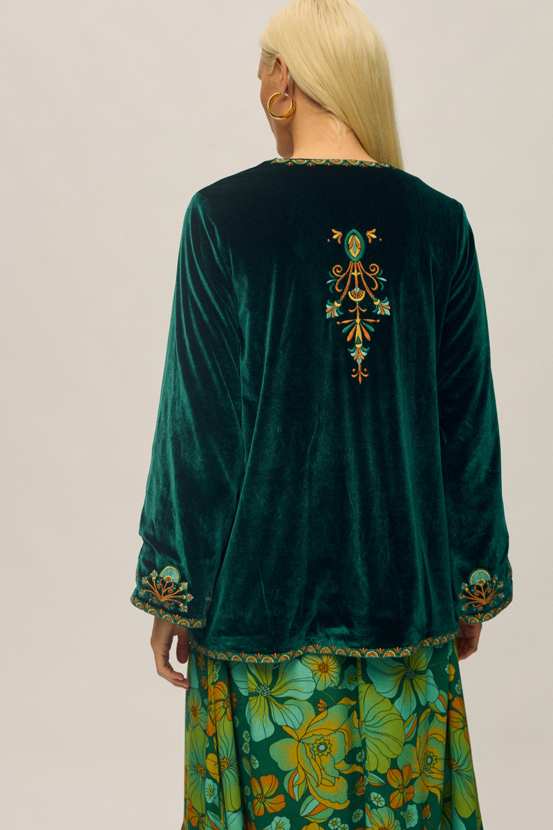 Janis Jacket - Emerald