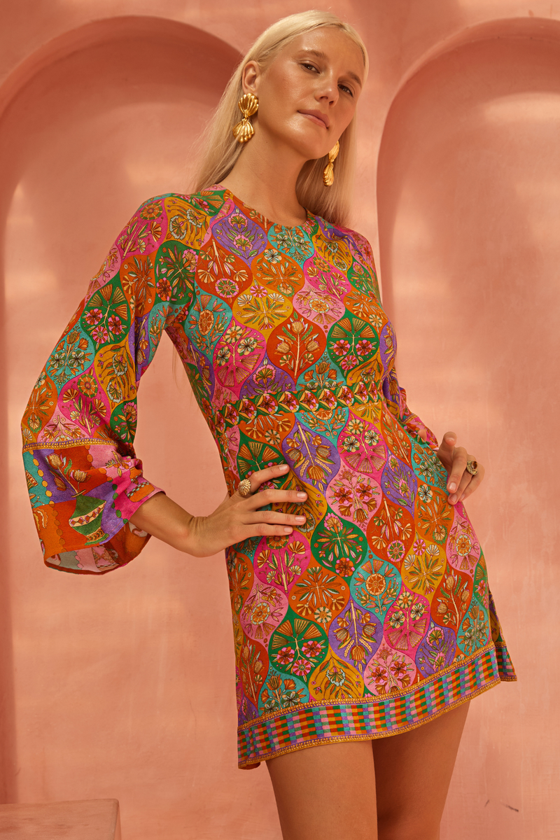 Quincey Mini Dress - Kasbah