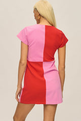 Lennon Mini Dress - Candy Pop