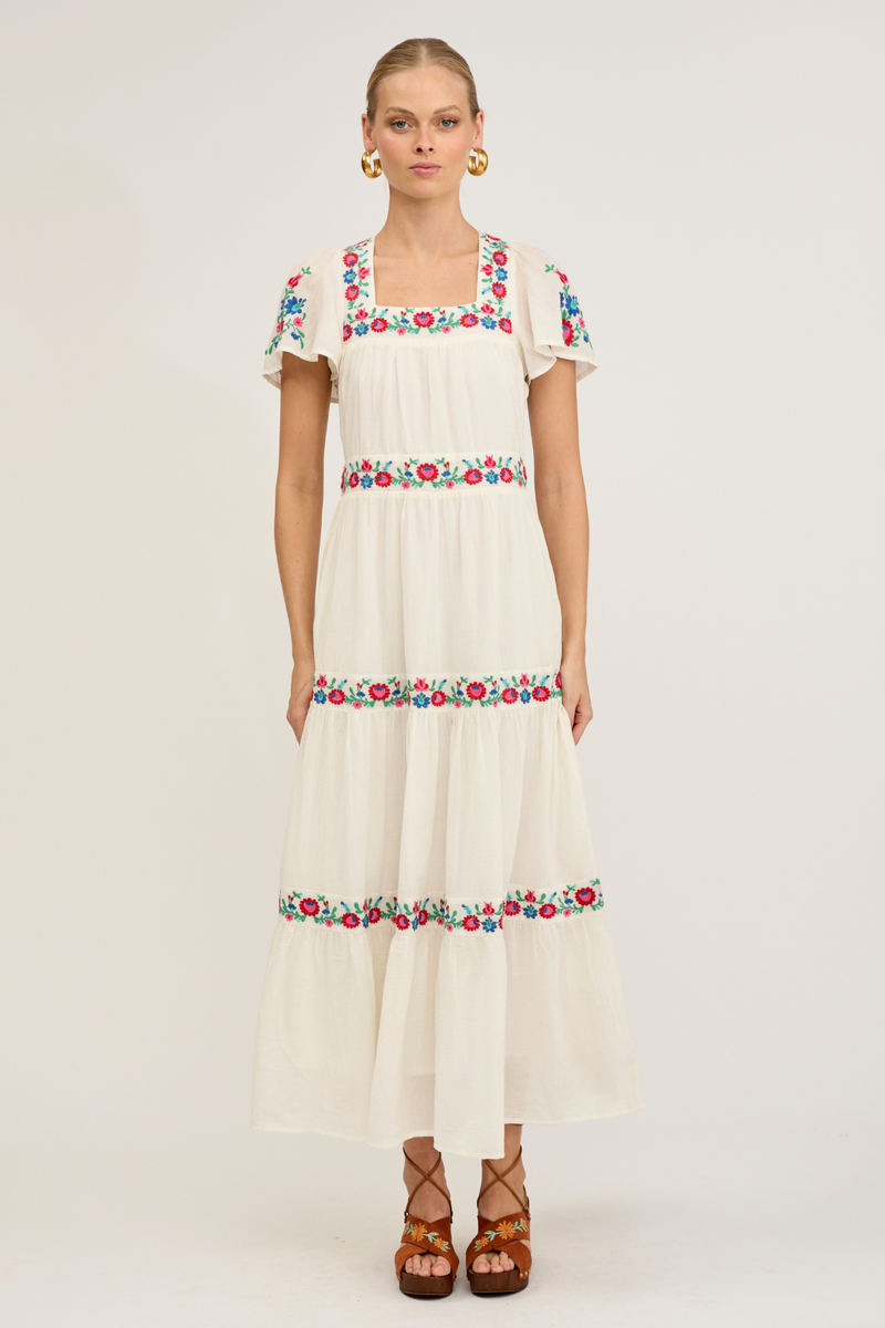 Coco Maxi Dress - Blanca