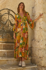 Empire Dress - Vivid Patchwork