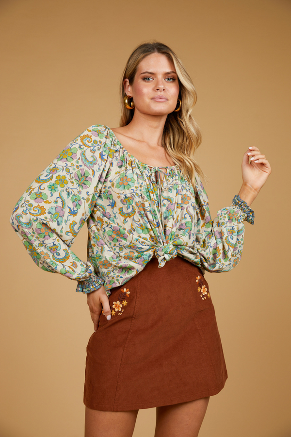 Scarlett Blouse - Magnolia