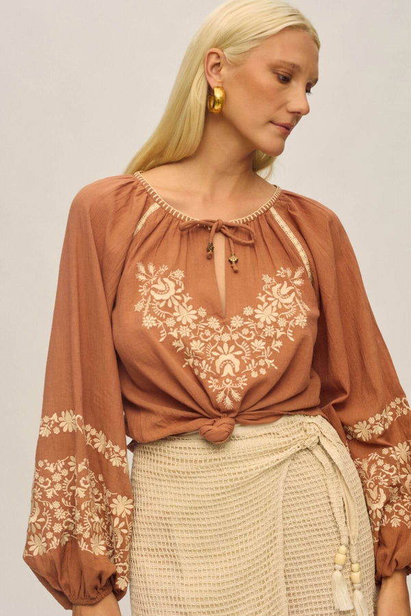 Juni Blouse - Desert Whisper