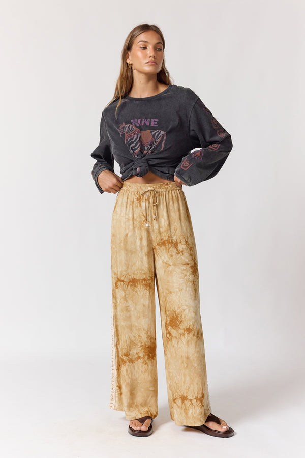 Mirage Long Sleeve Tee - Noir