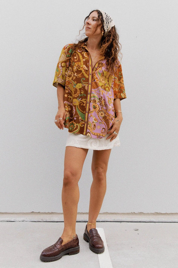 Capri Mini Skirt - Ivory