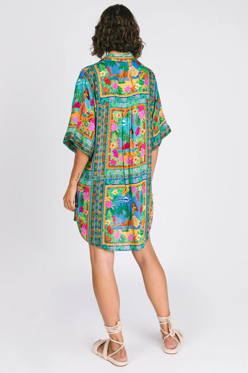 Lois Shirt Dress - Tiki