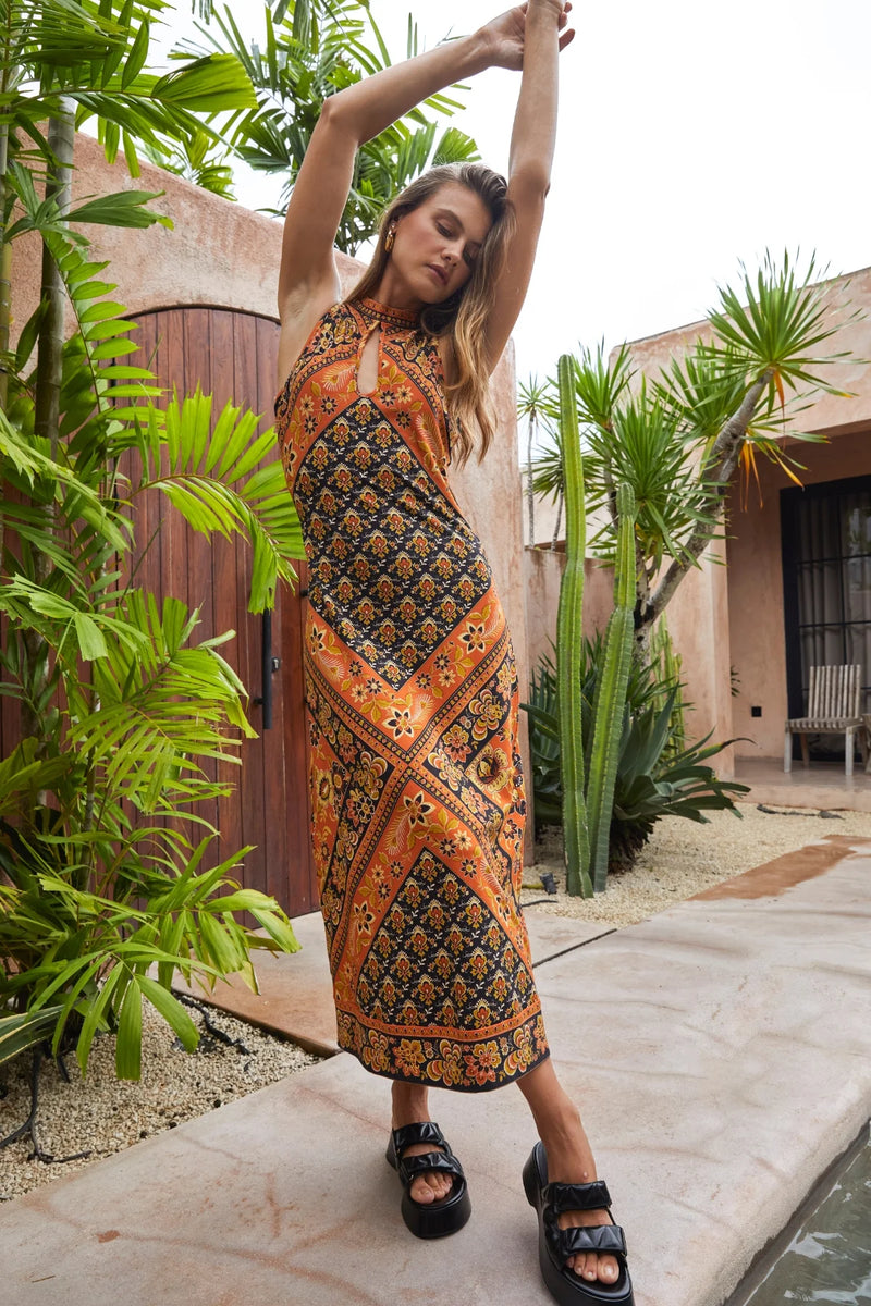 saffron midi dress Sydney Midi Dress