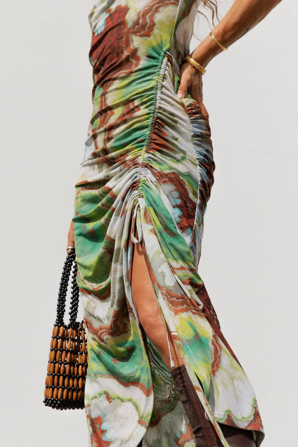 Tullah Midi Dress - Jade