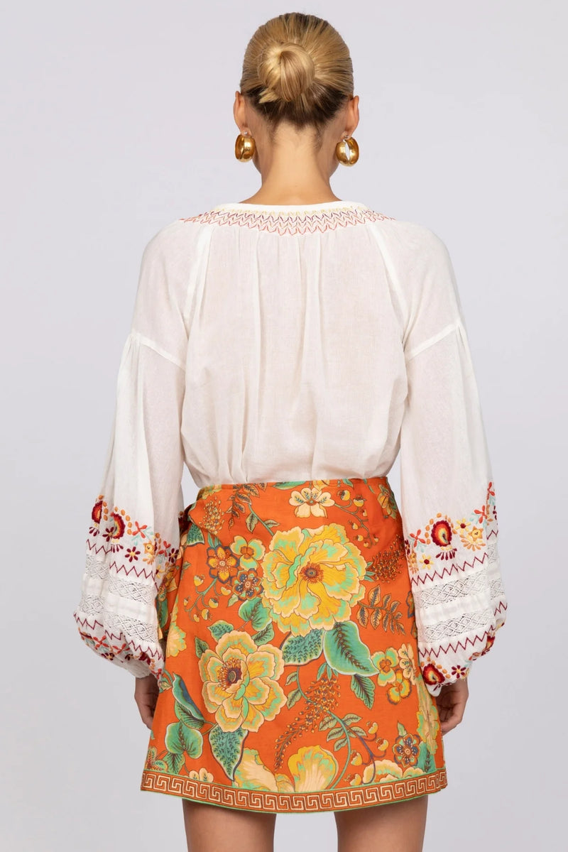 Iris Blouse - Sienna