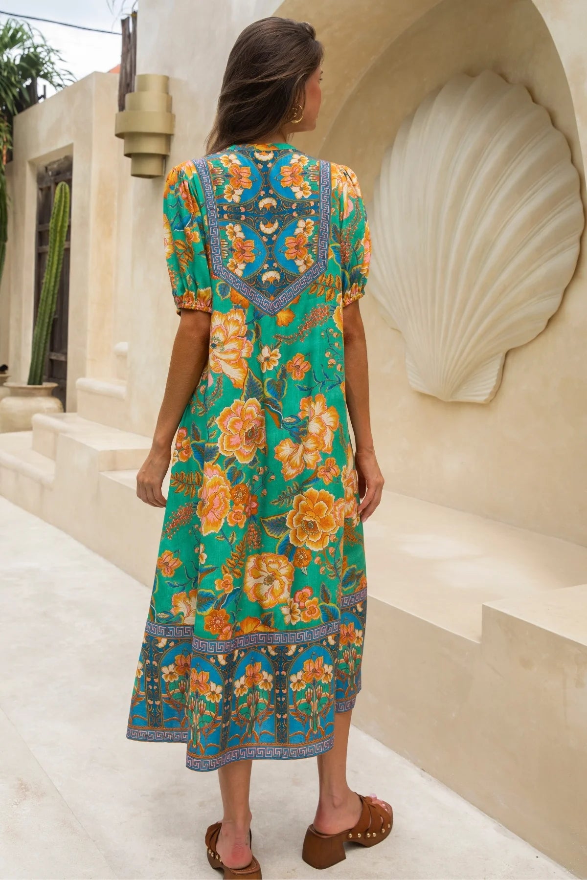 Love Letter Midi Dress Atlantis – Boho Midi
