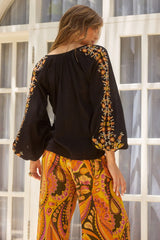 Ritual Blouse - Ebony