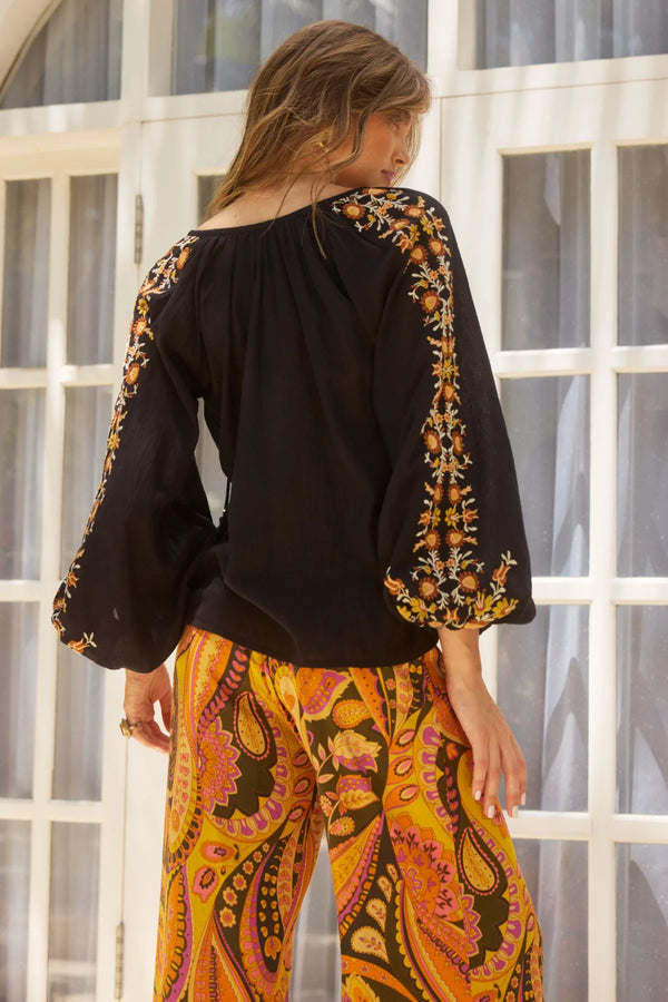 Ritual Blouse - Ebony