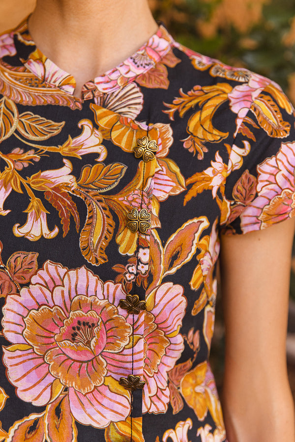 Lulu Mini Dress - Wild Bloom