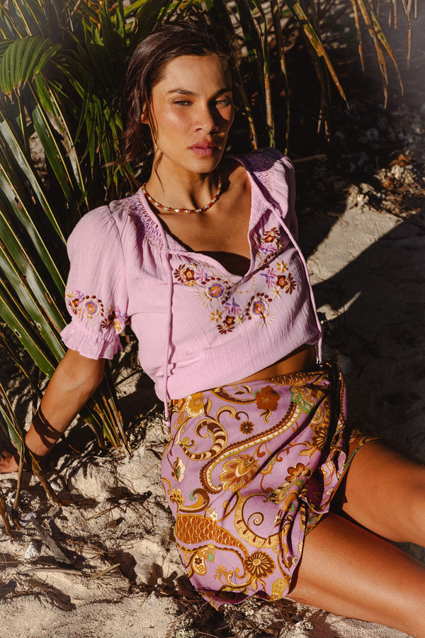 Lily Skirt - Mulberry