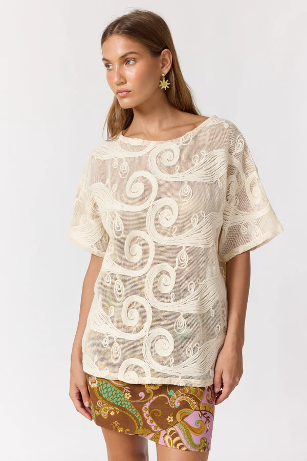 Atlas Tee - Ivory